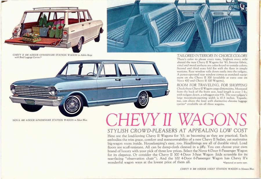 1963 Chevrolet Chevy II Brochure Page 9
